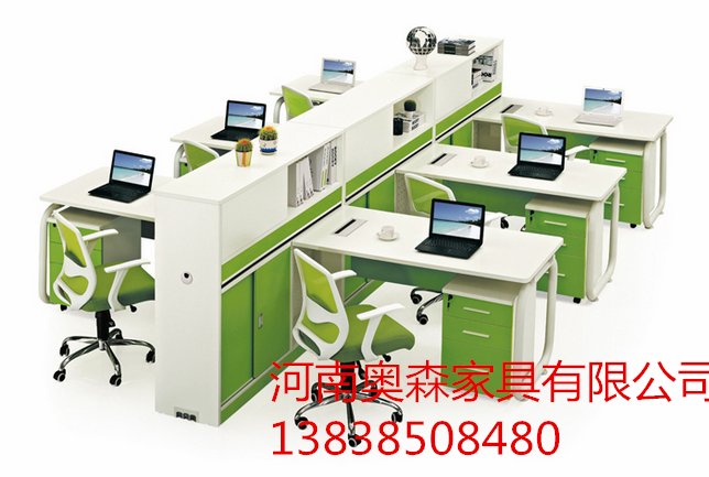 供应郑州写字楼电脑桌椅定制采用环保板材