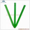 PP or ABS plastic tent stake for camping accessory 12" 4