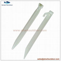 High quality glow in the dark tent peg stakes for outdoor equipment