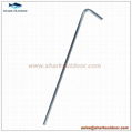 Galvanized outdoor camping steel round wire tent peg stake 