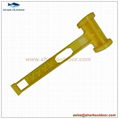 High quality ABS or PP plastic camping hammer with good price 1