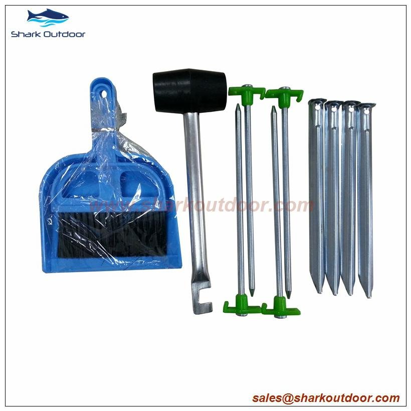 Hot sale tent accessory kit or tent accessory set for outdoor camping