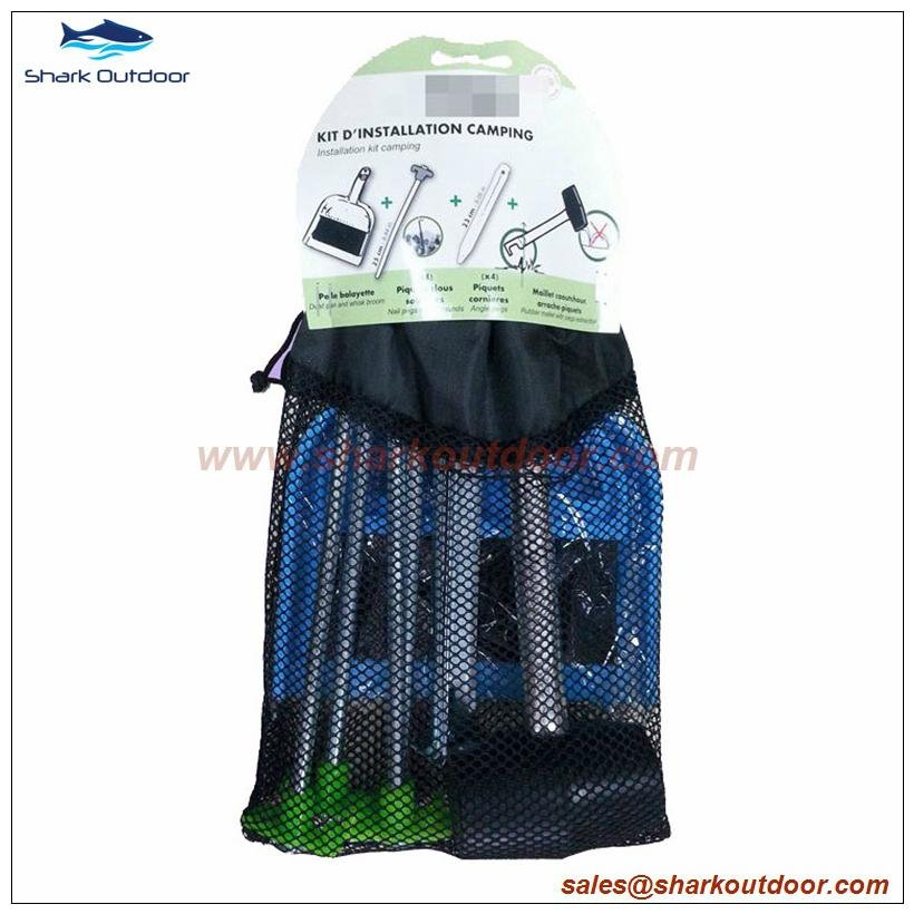 Hot sale tent accessory kit or tent accessory set for outdoor camping 3