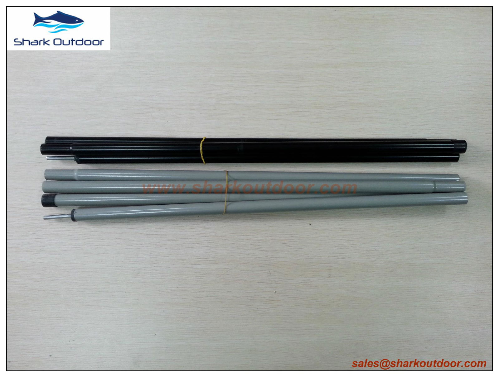 High quality galvanized steel tent pole for outdoor camping  3