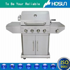 HoSun facory supply Outdoor stainless steel  kitchen gas bbq grill