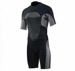 3mm shorty diving and surfing neoprene