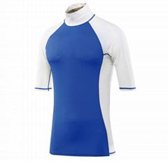 short sleeve tight style unti UV men