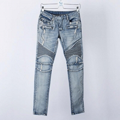 Men's biker jeans