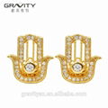 2017 latest design fashion wedding hand shape  jewelry set  4