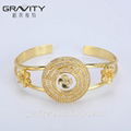 SHZH-014 Gravity 18k Gold Jewelry Fashion Women Bangles And Bracelets 3