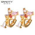 ESQG0001 Beautiful Fashion dubai wedding 24k gold plating Earring 1