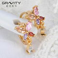 ESQG0001 Beautiful Fashion dubai wedding 24k gold plating Earring 5