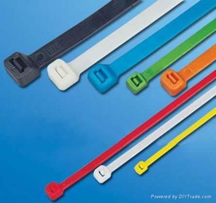 White Color Nylon Cable Tie HT-2.5*100mm Nylon66