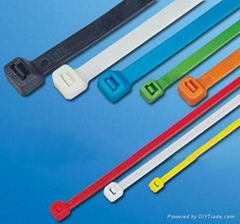 White Color Nylon Cable Tie HT-2.5*100mm Nylon66