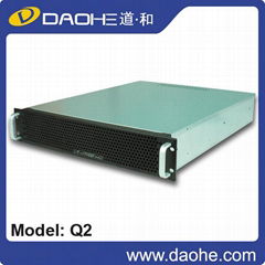 2U simple 9bays industry server case 