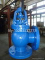 ANSI cast iron angle globe valve 1