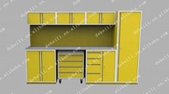 Workshop and Garage use steel material drawer tool cabinet