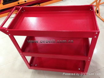 Custom Steel Tray Tool Trolley for workshop repairing