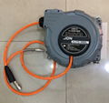 PU material air hose reel used in car repairing workshop