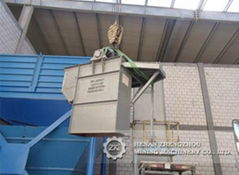 China factory TH series Chain type concrete bucket elevator