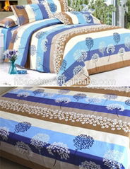 Cotton flannel fabric for bedsheet