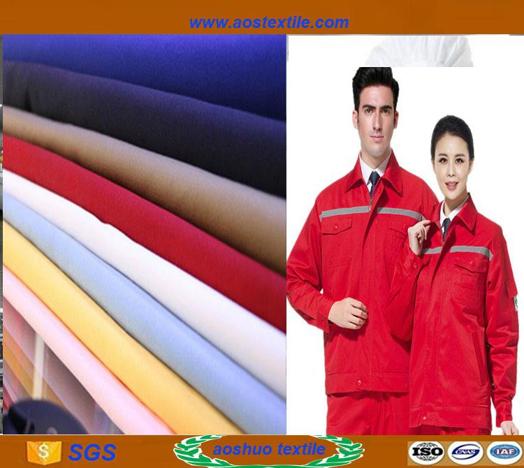 Workwear Uniform Fabric 110*76 96*72 13 aoshuo (China Manufacturer