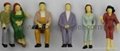Color Painted Scale Model Figures for Architectural Model and Train model Layout 2