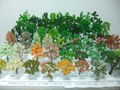 Various model trees for architectural model and train model scene layout 5