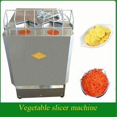 Automatic Commercial Potato Slicer Potato Shredder Vegetable Processing Machine