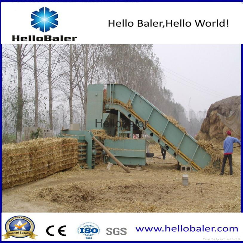 High Capacity Automatic Hydraulic Hay Baler  3