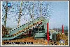 Hydraulic Press Automatic Hay/Straw/Wheat/Corn Baler for Biomass Power Plant