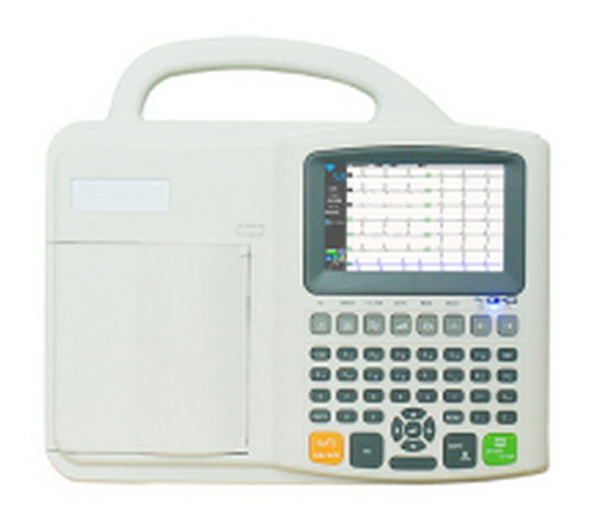 Six Channel Digital Portable ECG Machine CE Approved ECG-E601c