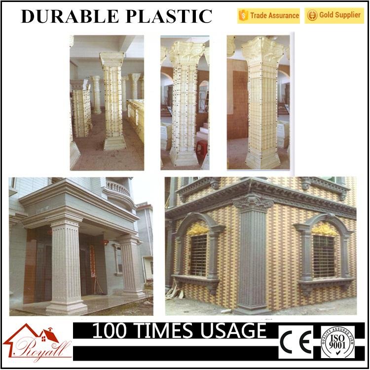 Plastic Pillar Column Concrete Mould 4