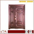 Steel/Copper Double Unequal Door 1