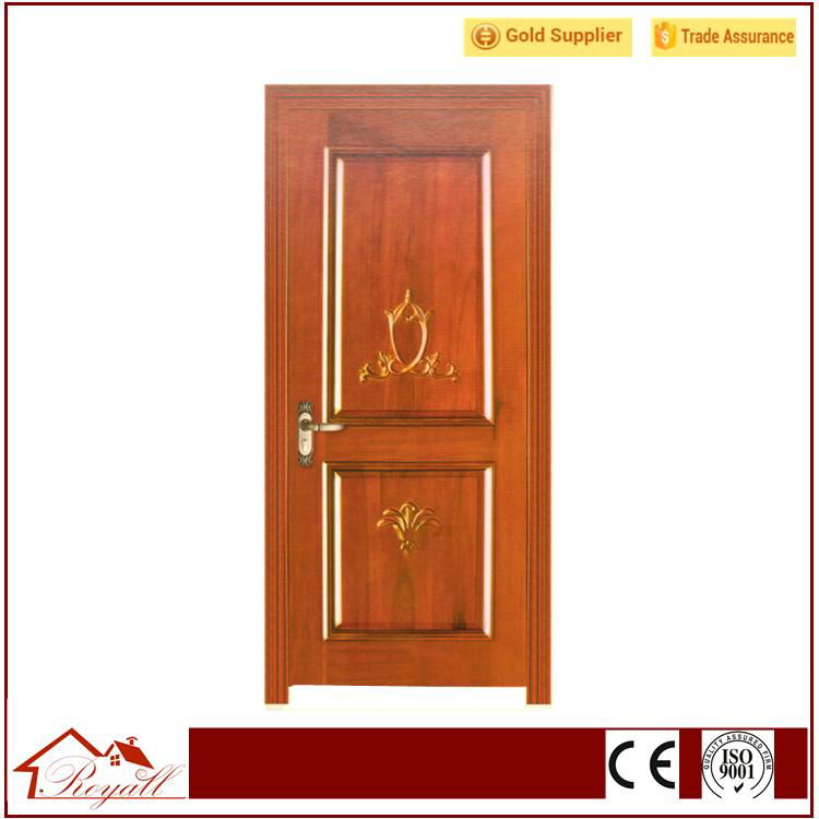 Solid Wood Handcraft Curved Wooden Door 2