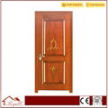 Solid Wood Handcraft Curved Wooden Door 2