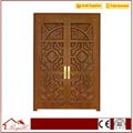 Solid Wood Handcraft Curved Wooden Door 3