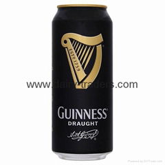 Guinness Draught Beer 44cl Cans