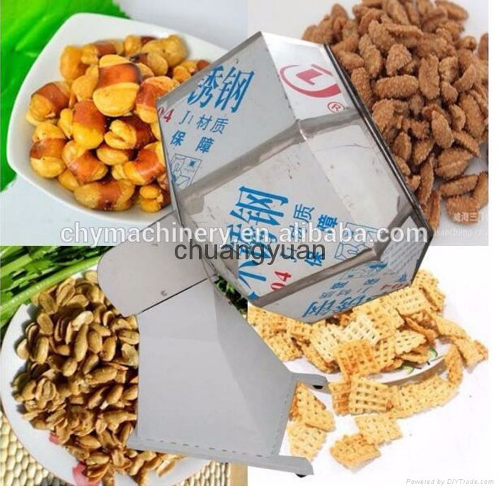 Low cost snack food seasoning machine 4