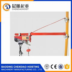 600kg PA mini wire rope  electric hoist