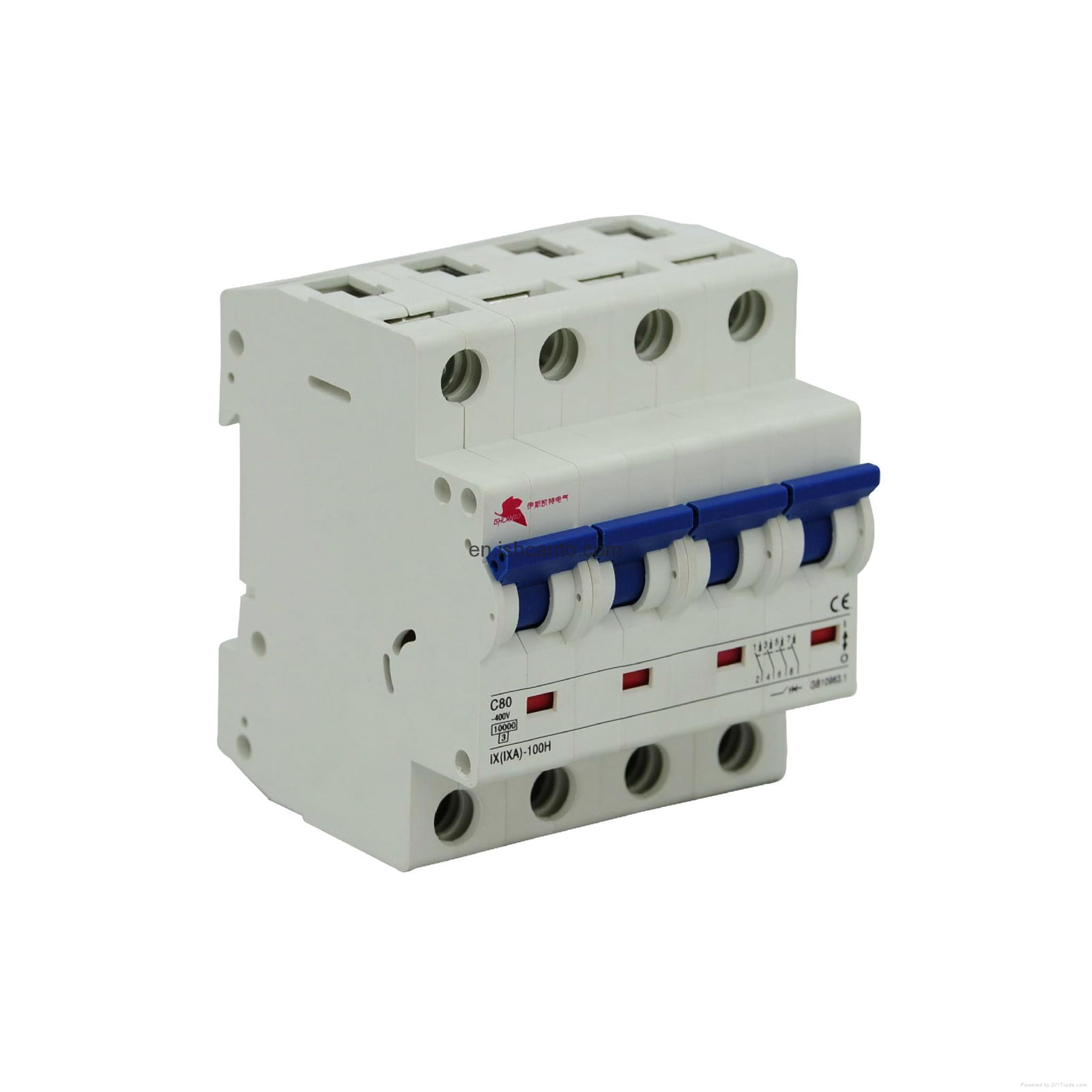 mcb IX-100H 4 pole  mini circuit breaker