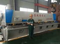 CNC hydraulic guillotine shear machine for cutting carbon steel