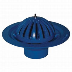 Ductile Iron full-flow roof outlet