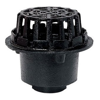 Korean Style Cast Iron Roof Drain and Floor Drain