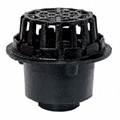 Korean Style Cast Iron Roof Drain and Floor Drain