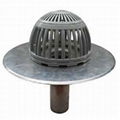 Spun Aluminum Retrofit Roof Drain 1