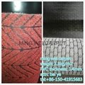 non woven jacquard carpet with PVC backing 