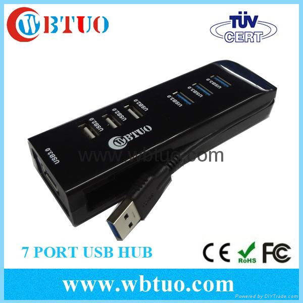 high speed 7 ports usb3.0 light up usb hubs 2