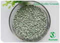 Green zeolite granule for soil