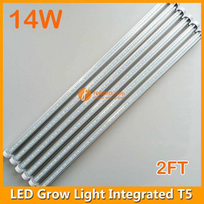 2FT 14W LED Grow Tube Light Replace traditional fluorescent lamp 4